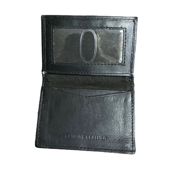 Dsquared2 Black Genuine Leather Bifold Credit Card Cash Money Holder Wallet - Picture 6 of 10